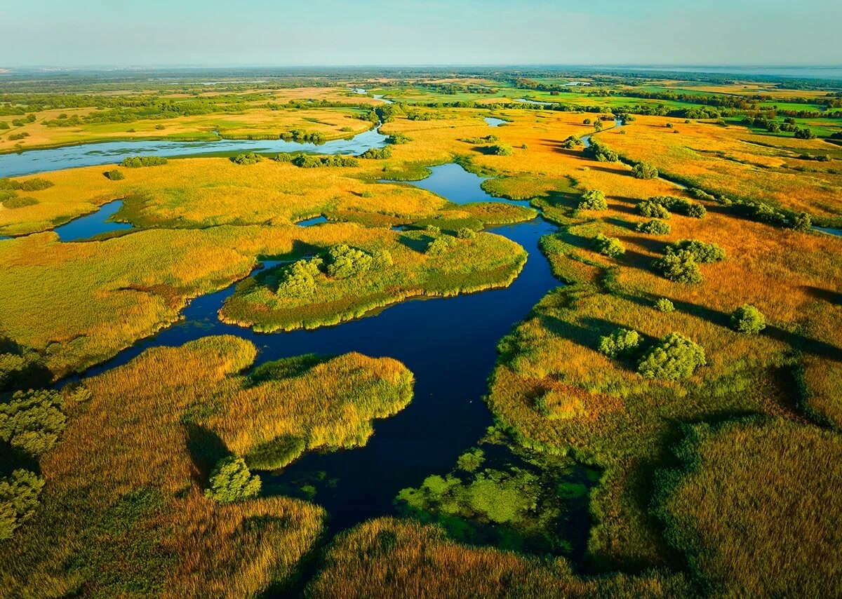 View over the Danube Delta